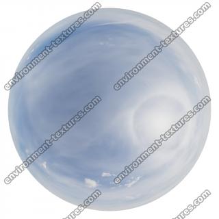 HDRi Skydome of Blue Clouded Sky 16K